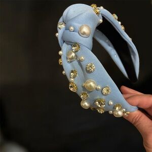 Gems & Pearls Embellished Headband